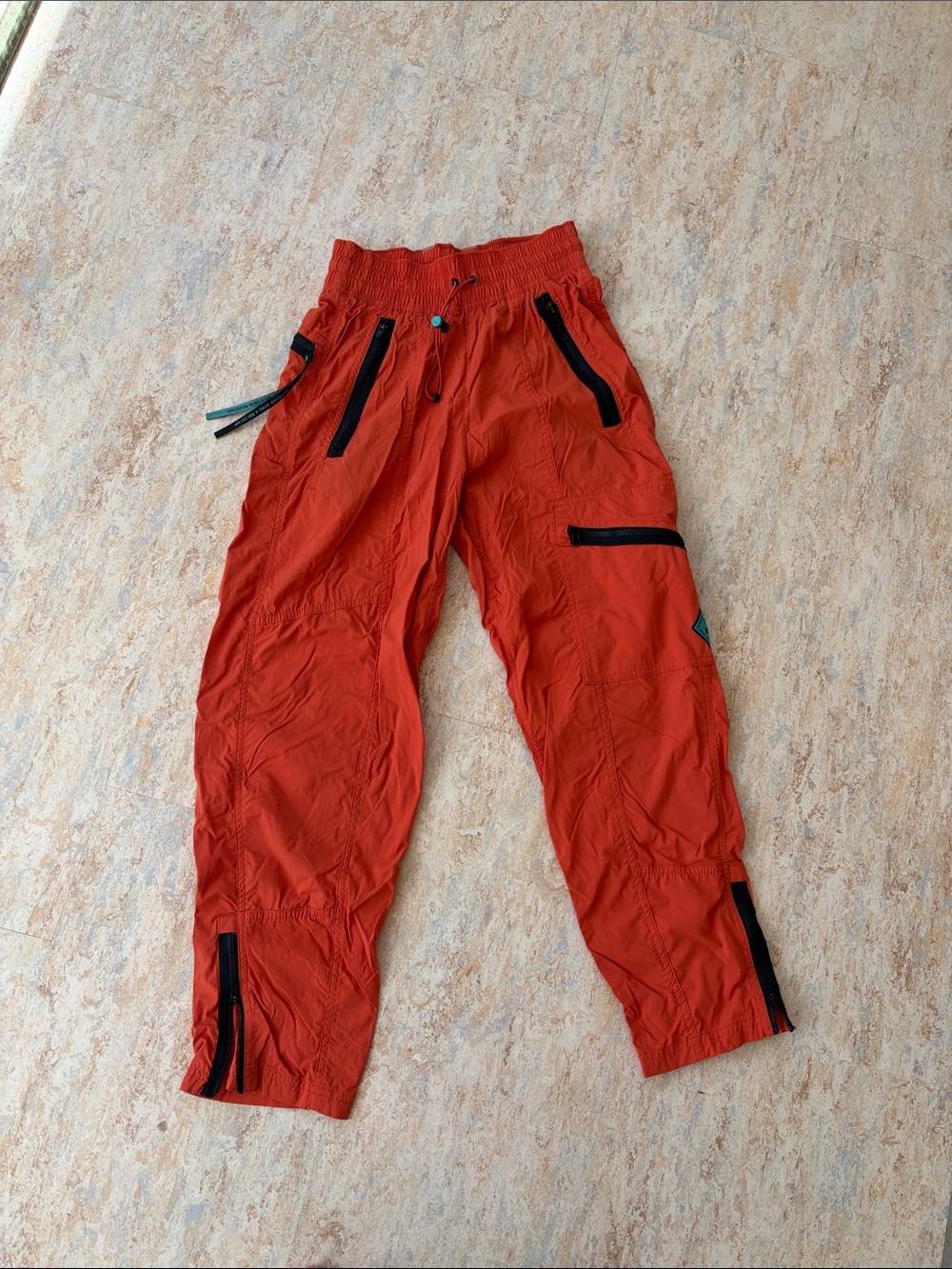REI- co op x Outdoor Afro Cargo Pants, Orange, W0 or 0p
